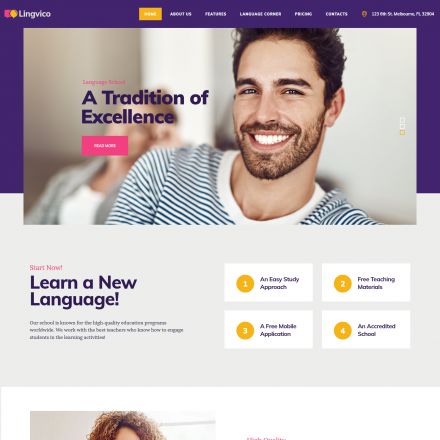 ThemeForest Lingvico