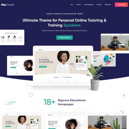 ThemeForest MaxCoach