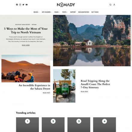 ThemeForest Nomady