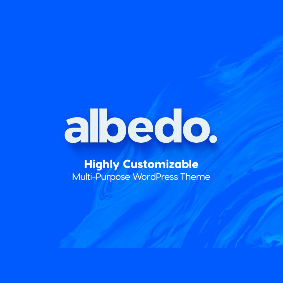 WordPress template ThemeForest Albedo