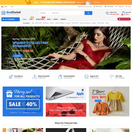 ThemeForest BosMarket