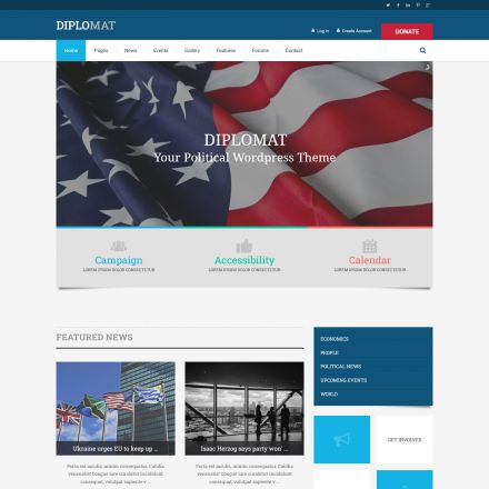 ThemeForest Diplomat
