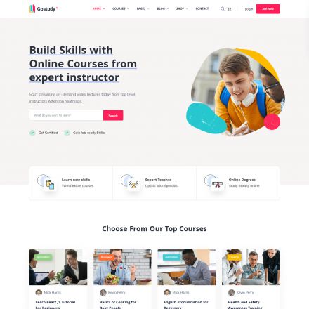 ThemeForest Gostudy