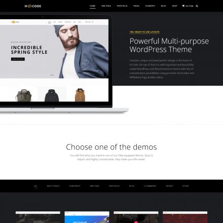 ThemeForest H-Code