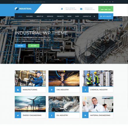 ThemeForest Industrial