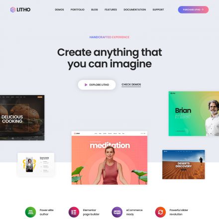 ThemeForest Litho