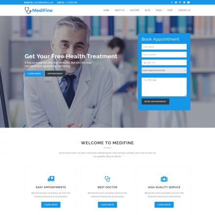 ThemeForest MediFine