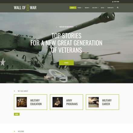 ThemeForest Military