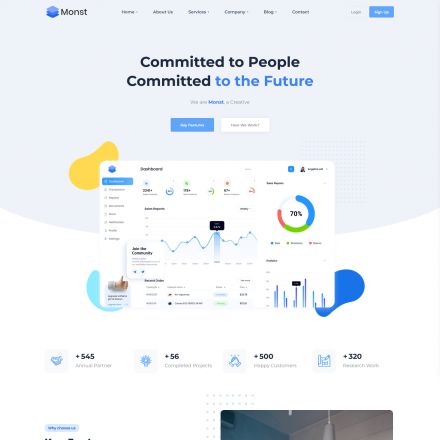 ThemeForest Monst