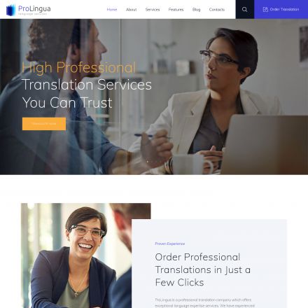 ThemeForest ProLingua