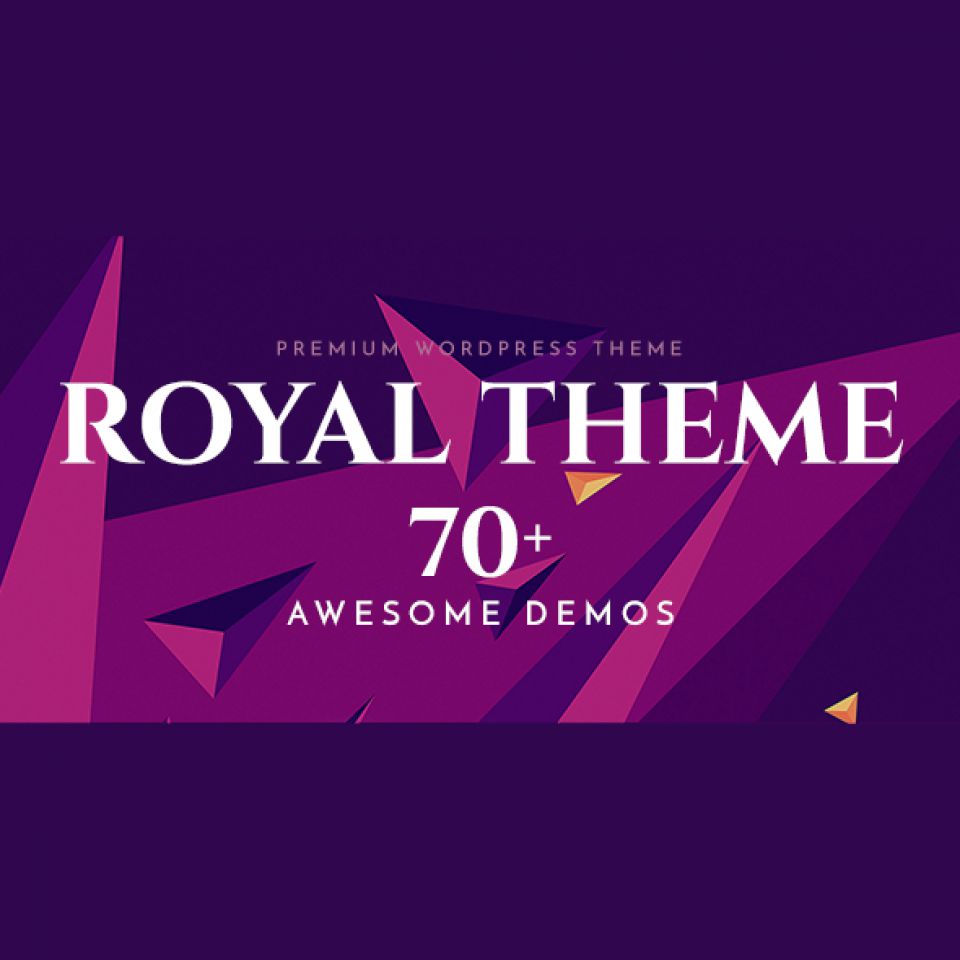 WordPress template ThemeForest Royal