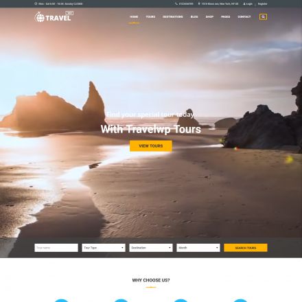 ThemeForest Travel WP