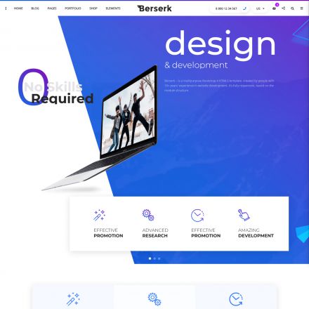 ThemeForest Berserk