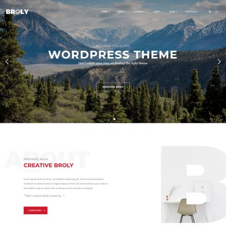 ThemeForest Broly