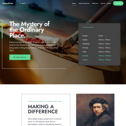 ThemeForest CulturePress