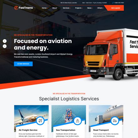 ThemeForest Fastrans