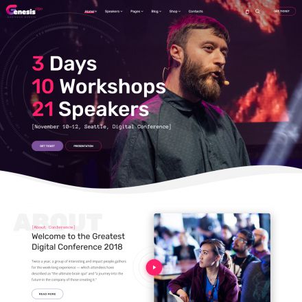 ThemeForest GenesisExpo