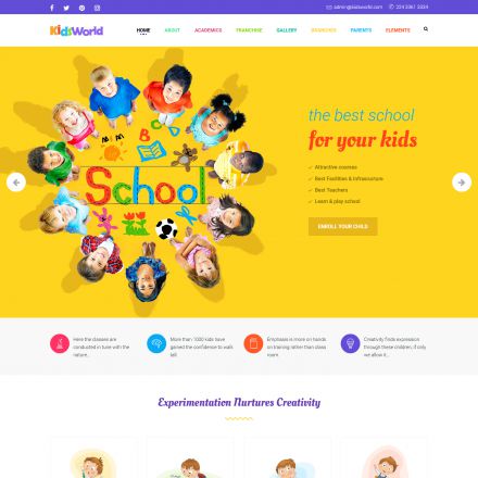 ThemeForest Kids Heaven