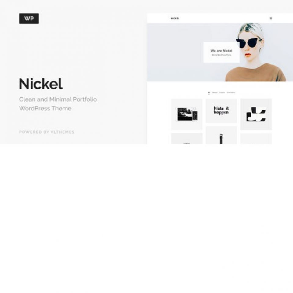 WordPress template ThemeForest Nickel