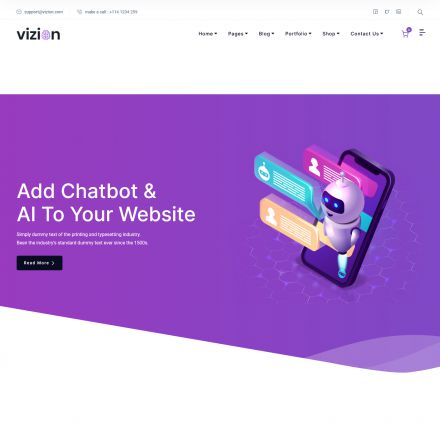 ThemeForest Vizion