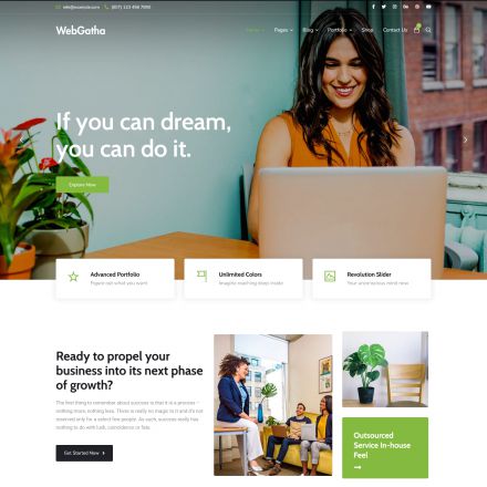 ThemeForest WebGatha