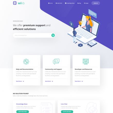 ThemeForest Wikb