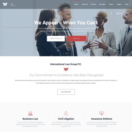 ThemeForest WizeLaw