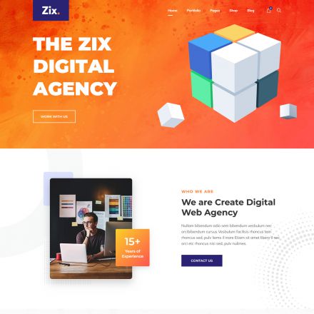 ThemeForest Zix