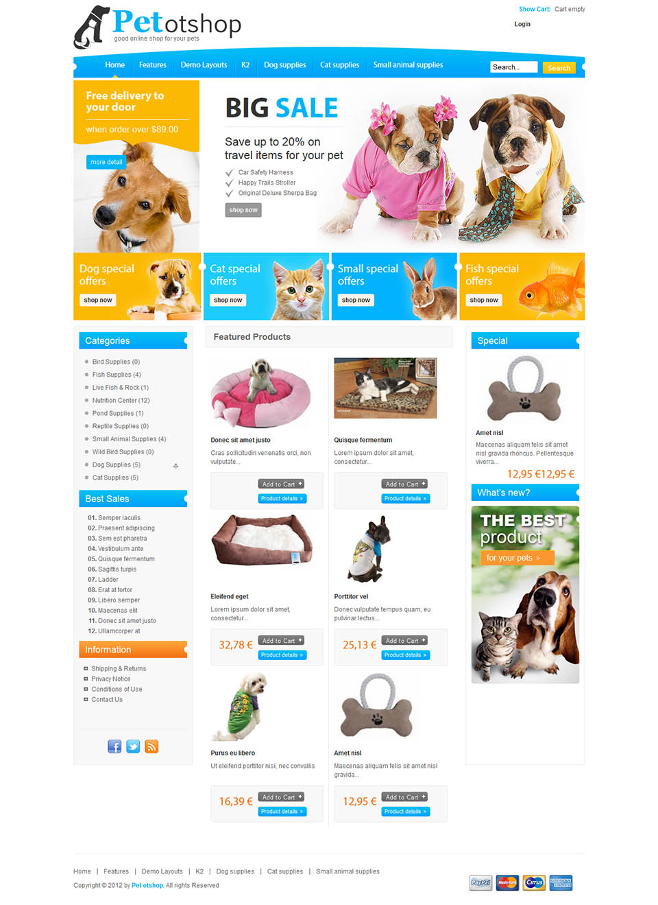 popular pet stores